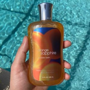 Orange Sapphire Bubble Bath | Bath & Body Works